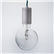 Pure Pendant Lamp LED Plus Cord Socket