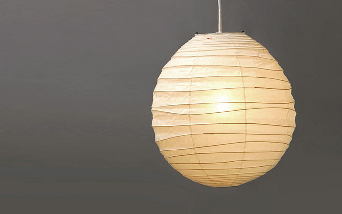 Noguchi 40DL Lamp by Akari Pendant Lamps Noguchi 40DL Lamp by Akari Pendant Lamps