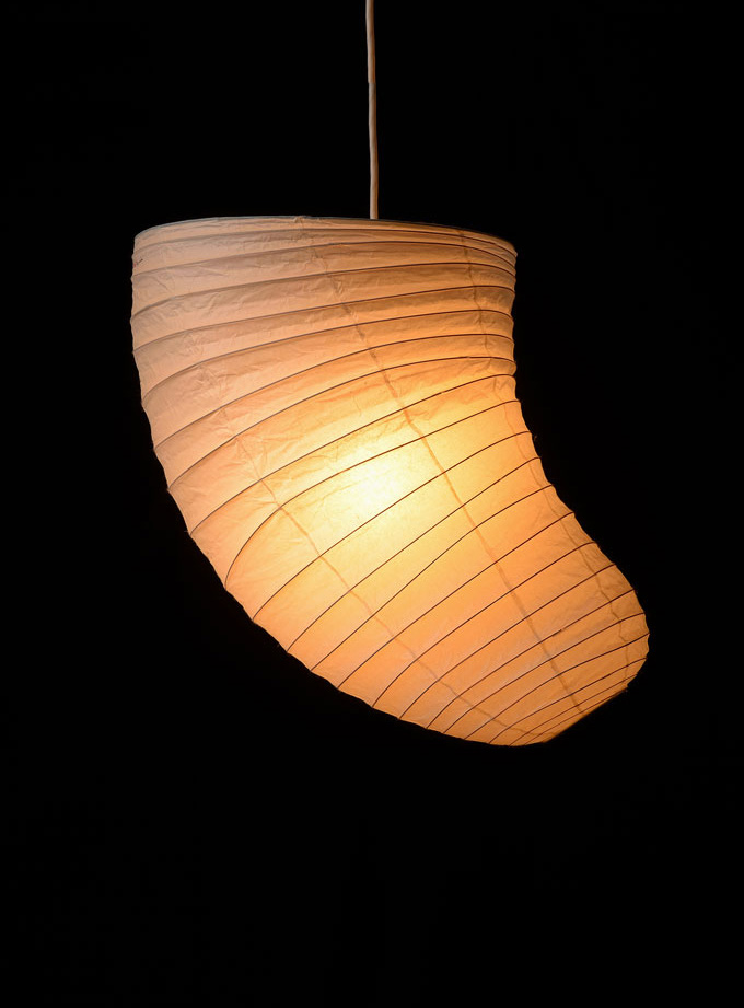 Noguchi  Ceiling VB13-P Lamp by Akari Pendant Lamps