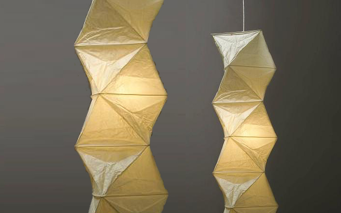 Noguchi L8 Ceiling Lamp by Akari Pendant Lamps Noguchi L8 Ceiling Lamp by Akari Pendant Lamps