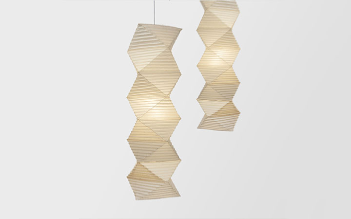 Noguchi 35N Pendant Lamp by Akari Pendant Lamps