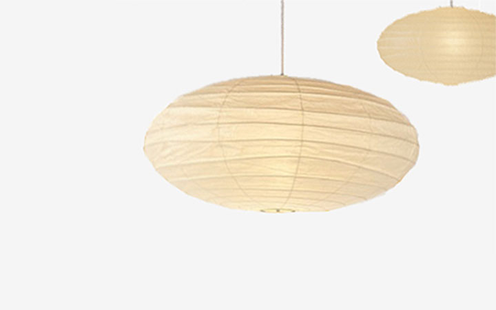 Noguchi 50EN/75EN/95EN Ceiling Lamp by Akari Pendant Lamps Noguchi 50EN/75EN/95EN Ceiling Lamp by Akari Pendant Lamps