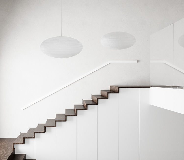 Noguchi 50EN/75EN/95EN Ceiling Lamp by Akari Pendant Lamps Noguchi 50EN/75EN/95EN Ceiling Lamp by Akari Pendant Lamps