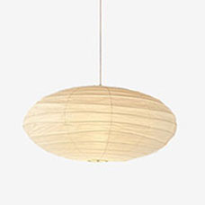 Noguchi  50EN/75EN/95EN Ceiling Lamp by Akari Pendant Lamps