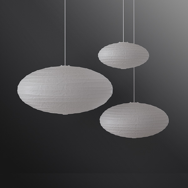 Noguchi 70EN Pendant Lamp by Akari Pendant Lamps