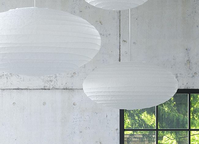 Noguchi 70EN Pendant Lamp by Akari Pendant Lamps