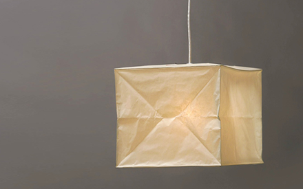 Noguchi 40XP Ceiling Lamp by Akari Pendant Lamps
