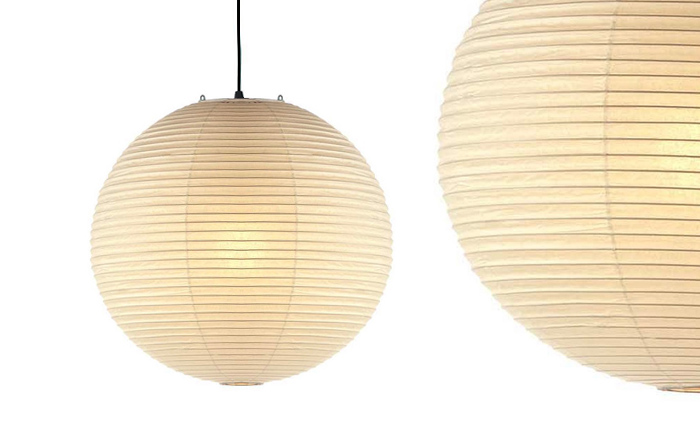 Noguchi 55A Ceiling Lamp by Akari Pendant Lamps Noguchi 55A Ceiling Lamp by Akari Pendant Lamps
