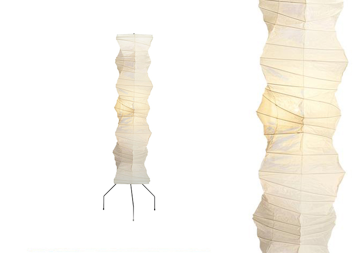 Noguchi Lamp UF4-33N by Akari Floor Lamps