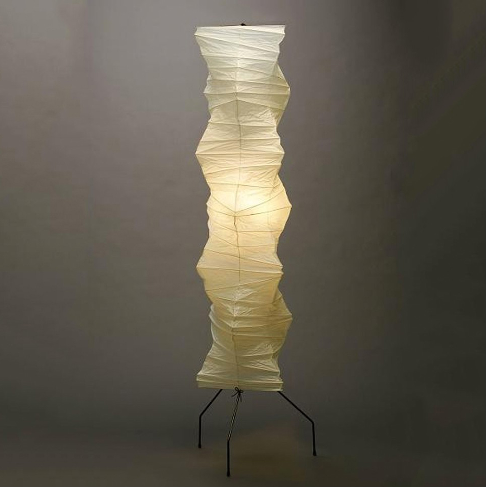Noguchi Lamp UF4-33N by Akari Floor Lamps