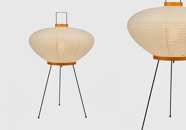 Noguchi Floor Lamp 9A by Akari Table Lamps