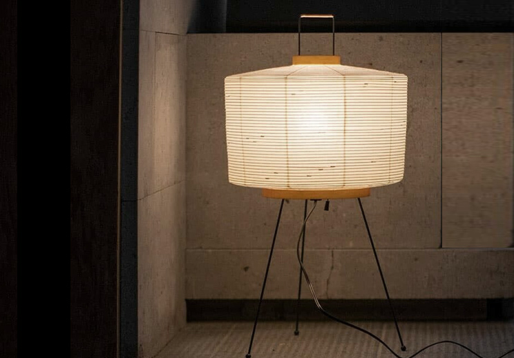 Noguchi 6A Floor Lamp by Akari Floor Lamps
