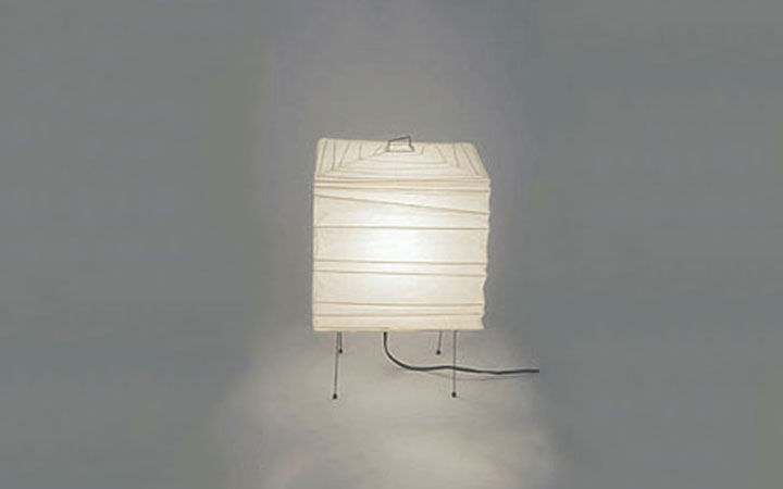 Noguchi Paper Table Lamp - 3X by Akari Table Lamps