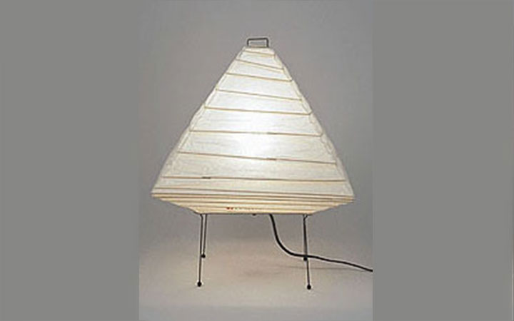 Noguchi Paper Table Lamp - 5X by Akari Table Lamps
