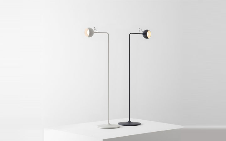 Ixa Floor Reading Lamp by Artemide Lamps