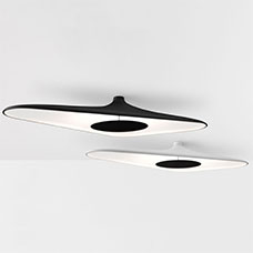 Soleil Noir Ceiling Lamp by LucePlan Lamps