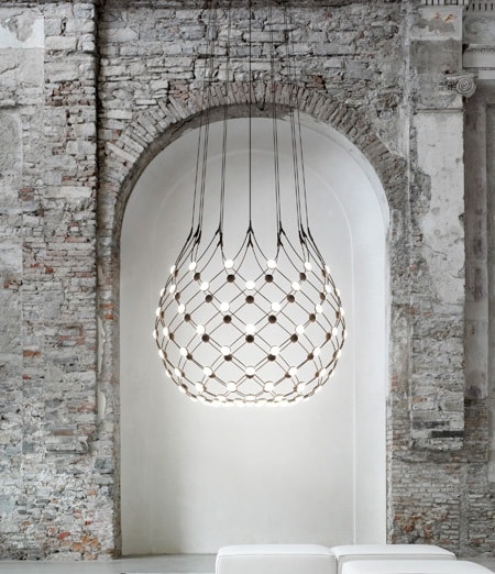 Mesh D86 Pendant Lamp by LucePlan Lamps