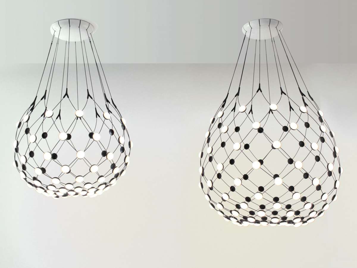 Mesh D86 Pendant Lamp by LucePlan Lamps