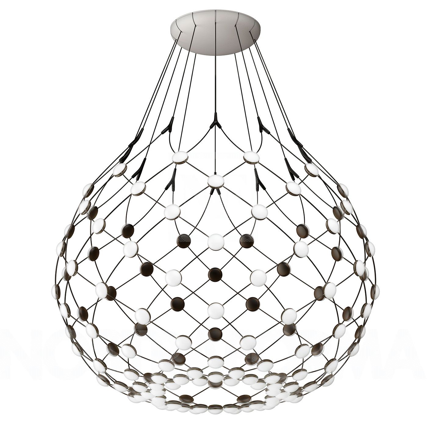 Mesh D86 Pendant Lamp by LucePlan Lamps