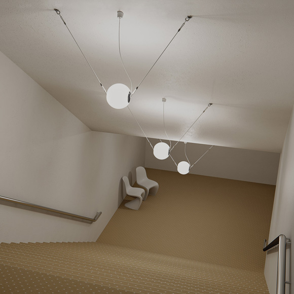 Perla Pendant Lamp by Lumina Lamps Perla Pendant Lamp by Lumina Lamps