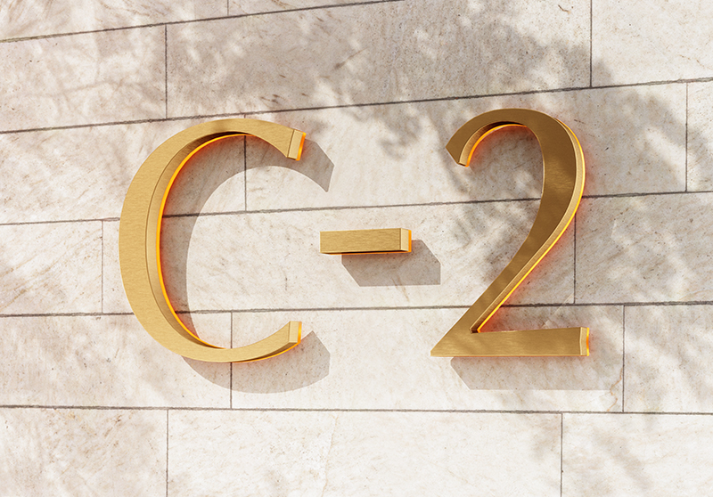 10" Backlit Classic House Letters &amp; Numbers by Luxello LED Signage