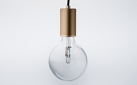 Purity LED Brass Pendant by Luxello Pendant Lamps