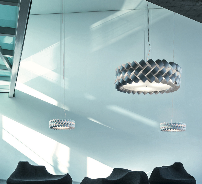 White Ring Pendant Lamp by Pallucco Lamps