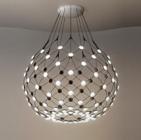 Mesh D86 Pendant Lamp By Luceplan